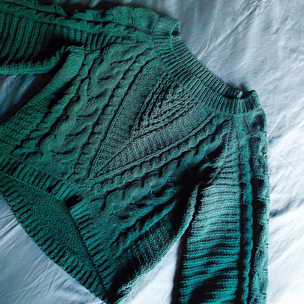 ✨Express Knit Puff-Sleeve Sweater✨